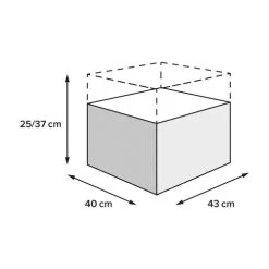Hecktasche Rearbag PRO 22-34 Liter Stauraum -Motorradzubehör de000951706