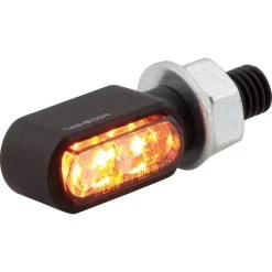 LED Rücklicht-/Blinkerpaar Little Bronx M8 Schwarz -Motorradzubehör de000957153