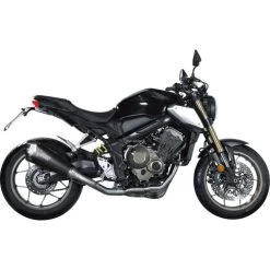 Delta Race Auspuff H.072.KDRB 4-1 Schwarz Für CB/CBR 650 R