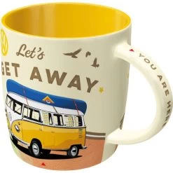 Nostalgic Art Tasse "Set VW Bulli - Let's Get Away" 330 Ml