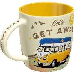 Nostalgic Art Tasse "Set VW Bulli - Let's Get Away" 330 Ml -Motorradzubehör de000978761