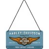Nostalgic Art Hängeschild 10 X 20 Harley-Davidson "Logo Blue"