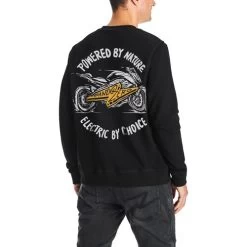 Sweatshirt John Zero Schwarz -Motorradzubehör de001006476