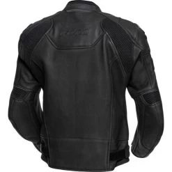 Brooklands Lederkombijacke Schwarz