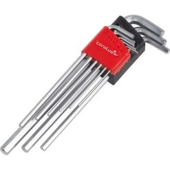 Winkelschraubendreher Satz Innensechskant 9-teilig 1,5-10mm -Motorradzubehör de001012580