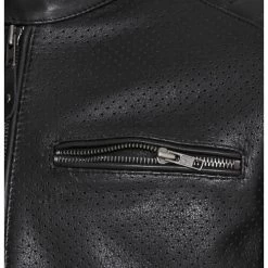 Storm Lederjacke Schwarz -Motorradzubehör de001020452