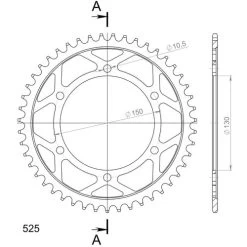 Kettenkit 525VX3 Clip X 15/47/118 Für XLV 600/700 Transalp -Motorradzubehör de001026291
