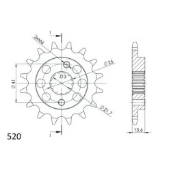Kettenkit 520VX3 Niet X 15/40/108 Für ZX-6 R/RR 2003-2004 -Motorradzubehör de001026409