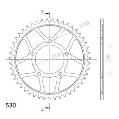Kettenkit 530VX3 Niet X 15/47/110 Für GSF 600 1995-1999 -Motorradzubehör de001027076