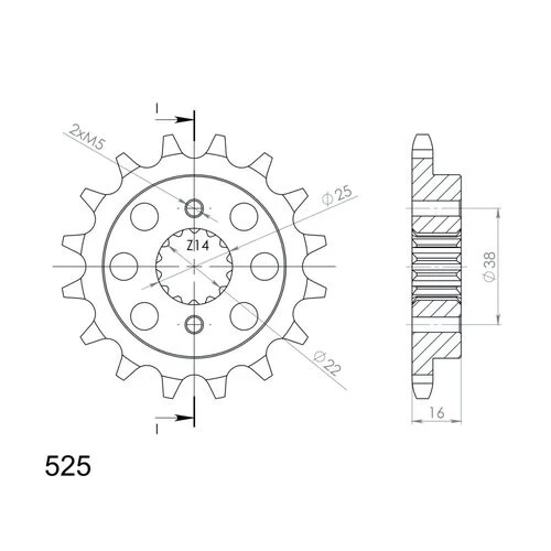 Kettenkit Stealth 525ZVM-X(G&G) Niet X 15/42/104 Schwarz Für 3 Kettenkit Stealth 525ZVM-X(G&G) Niet X 15/42/104 Schwarz Für
