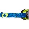 O'Neal B-20 Flat Crossbrille Strain V.22 Blau/neongelb/grau