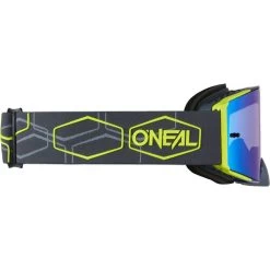 O'Neal B-30 Crossbrille Hexx V.22 Grau/neongelb/radium Blau Rot