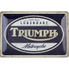 Nostalgic Art Blechschild 20 X 30 Cm Triumph - Legendary Motorcycles