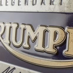 Nostalgic Art Blechschild 20 X 30 Cm Triumph - Legendary Motorcycles -Motorradzubehör de001040300