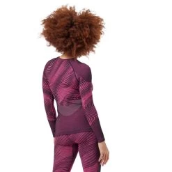 Odlo Blackcomb Eco Damen Funktiosshirt Lang Rosa