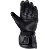 Hudson WP Damen Leder/Textilhandschuh Lang Schwarz -Motorradzubehör de001055114