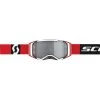 Scott Prospect Crossbrille Rot/schwarz/silber Verchromt Verspiegelt -Motorradzubehör de001085569