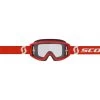 Scott Primal Crossbrille Rot/weiß Klar -Motorradzubehör de001085611