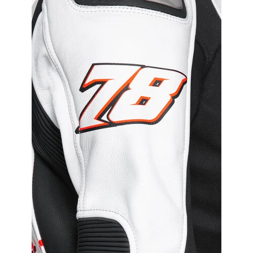 Brooklands Damen Lederjacke Blau 7 Brooklands Damen Lederjacke Blau – Bild 5