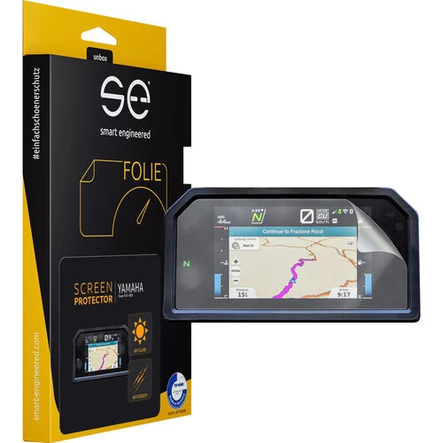 Cockpit-Schutzfolie Entspiegelnd Für Yamaha Tracer 9 GT+ 23- 3 Cockpit-Schutzfolie Entspiegelnd Für Yamaha Tracer 9 GT+ 23-